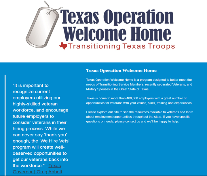 Home - Operation Welcome Home